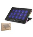 Nodar Hadron Dcxaa2 Notebook Soğutucu 15-Fan 13-17.3 RGB Siyah Notebook Soğutucu ve Stantları