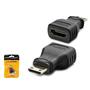 HADRON HDX1268 Mini HDMI to HDMI Adaptör 1080p Siyah