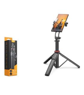 NODAR ND1047 Telefon Tripodu ve Selfie Çubuğu Seti Manyetik Bluetooth Kumandalı 130 cm - Siyah Foto,Video Aksesuarlar