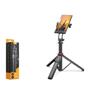 NODAR ND1047 Telefon Tripodu ve Selfie Çubuğu Seti Manyetik Bluetooth Kumandalı 130 cm - Siyah