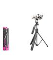 NODAR ND1050 Telefon Tripodu ve Selfie Çubuğu Seti Bluetooth Kumandalı 201 cm - Siyah Foto,Video Aksesuarlar