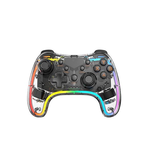 Frisby FGP-3854WT Usb Android Tv Pv-Ps3 Nintendo 2.4 Kablosuz RGB Işıklı Game Pad Oyun Konsolu
