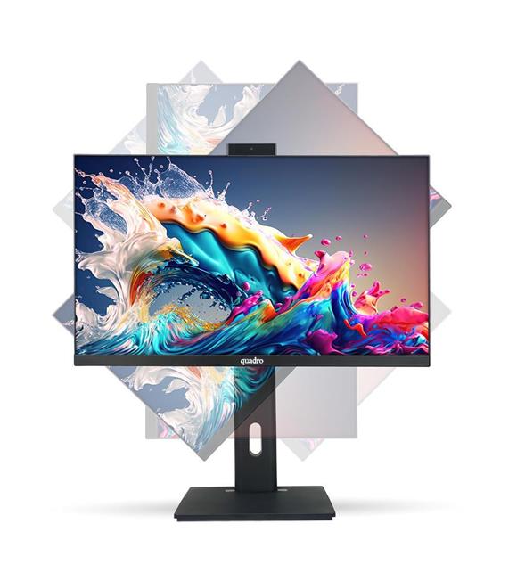 Quadro EXPANSE AI B424 IPS Ci5 14400 16gb 512gb NVME SSD OB VGA FreeDOS 23.8" AIO P.İzi Masaüstü Bilgisayarlar