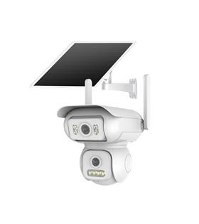 Joysee S2 6Mp AOR 4G 2x2.8mm Solar İki Kamera 4IR+4Led PTZ Güvenlik Kameraları