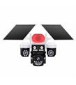 Joysee S3 9Mp AOR 4G 3.6mm+2x2.8mm 2 Solar Üç Kamera 19IR+18Led PTZ Kamera Güvenlik Kameraları