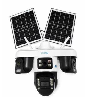 OKam O-KAM OK-S-337 Premium AOV 4G 4 Lens Solar Ptz Kamera Güvenlik Kameraları