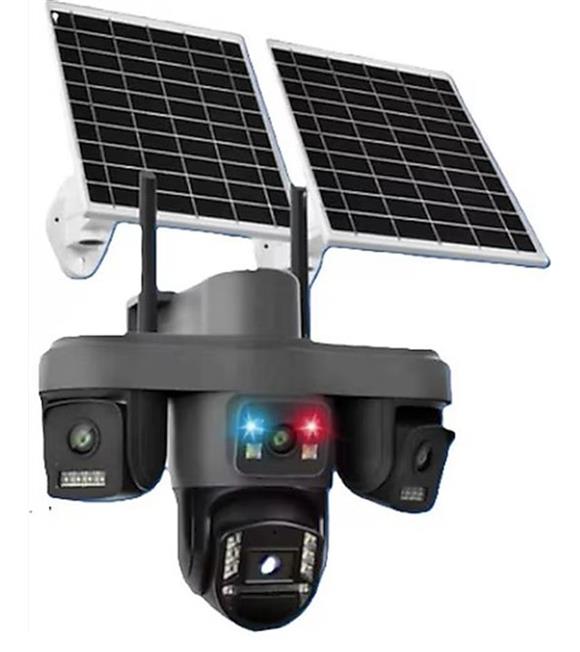 OKam O-KAM OK-S-335 Premium AOV 4G 4 Lens Solar Ptz Kamera Güvenlik Kameraları