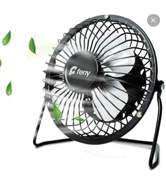 Feny FN-F86 METAL 360 MINI MASAUSTU FAN Vantilatörler