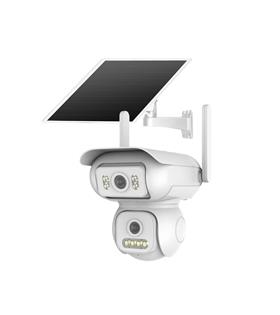 Joysee SW2 6Mp 2x2.8mm AOV Solar Wifi İki Kamera 4IR+4Led PTZ Güvenlik Kameraları