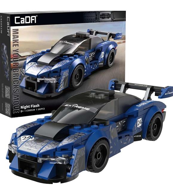 Cada Blok Oyuncak Gece Flaşı Spor Araba 162 Parça C55051w LEGO