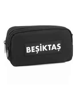 Me Team MeKalem Çantası Beşiktaş Siyah Beyaz Garni 25321 Kalem Çantaları