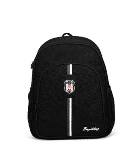 Me Team Me Okul Çantası Beşiktaş Emprime Baskı Detaylı Kanvas 26379 Okul Çantaları