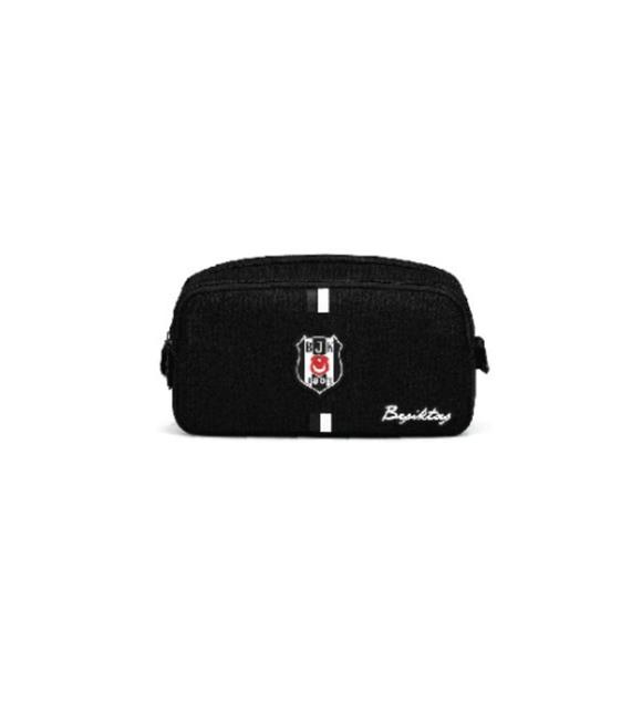 Me Team Beşiktaş Kalem Çantası EmPrime Baskı Detaylı Kanvas 26382 Kalem Çantaları