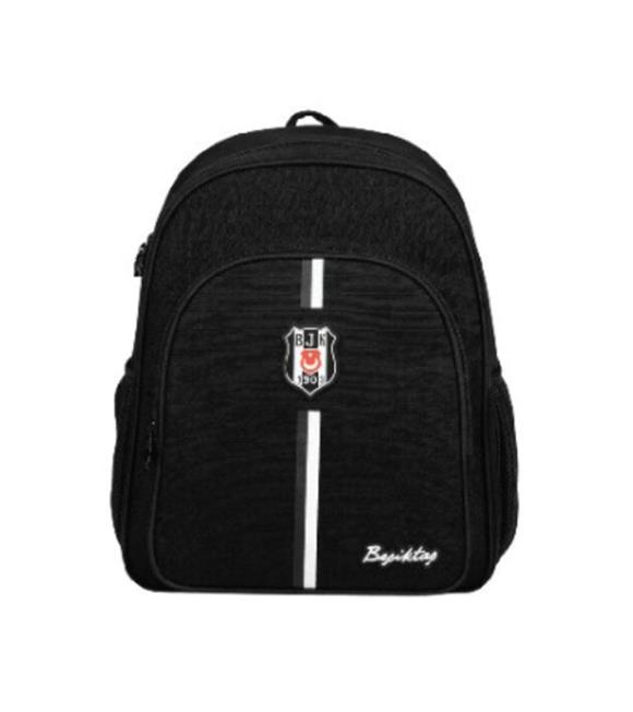 Me Team Beşiktaş Anaokulu Çantası EmPrime Baskı Detaylı Kanvas 26380 Okul Çantaları