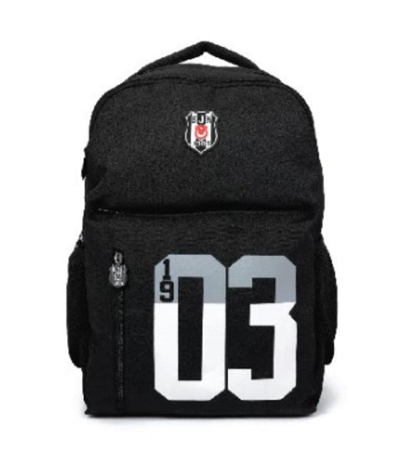 Me Team Me Sırt Çantası Beşiktaş 1903 Baskı Detaylı 26304 Okul Çantaları