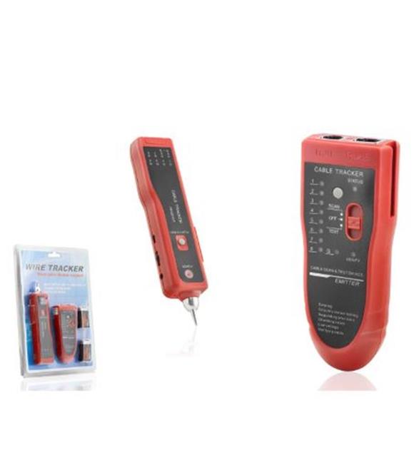 HADRON HDX6527 Wire Tracker Kablo Bulucu ve Hat Test Cihazı Kırmızı Siyah Ölçüm ve Test Aletleri