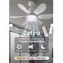 Feny Fn-F82 Zefira 3 Kademe Ultra Sessiz Uyku Mod 3000k-6500K Kristal Led Tavan Vantilatörü Kumanda