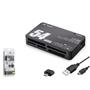 iETOP TC209 USB Type-C All in One Kart Okuyucu SD MicroSD MMC MS 480 Mbps Siyah