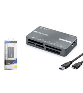 İetop iETOP C308 USB 3.2 Gen1 All in One Kart Okuyucu CF SD MicroSD MS XD 5 Gbps Siyah Kart Okuyucular