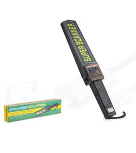 HADRON HDX6528 Super Scanner El Tipi Güvenlik Metal Dedektörü Siyah Güvenlik Aksesuarları