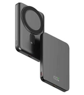 Snapron SNP-3020 Slim PD 22.5W Hızlı Şarj Lcd Ekran Magsafe 5000 mAh Powerbank Taşınabilir Şarj Cihazları