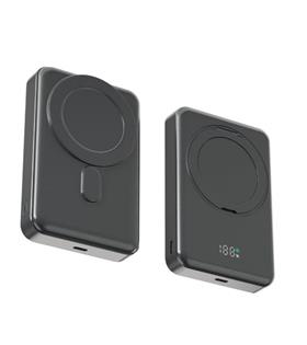 Snapron SNP-3025 PD 22.5W Hızlı Şarj Lcd Ekran Magsafe 10000 mAh Powerbank Taşınabilir Şarj Cihazları