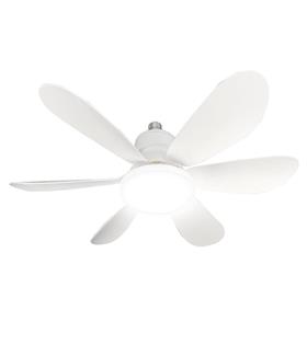 Feny Fn-F80 Zefira 3 Kademe Ultra Sessiz Uyku Mod 3000k-6500K Led Tavan Vantilatörü Kumanda Vantilatörler