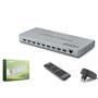 HADRON HDX1438 HDMI Multi Viewer Network Kontrollü Kumandalı 4K 30 Hz 8 Giriş 1 Çıkış Gri