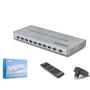 HADRON HDX1434 HDMI Video Wall Controller Kumandalı 4K 9 Ekran Gri
