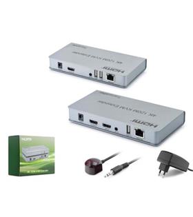 HADRON HDX1423 HDMI KVM Extender Loop Out IR 4K 30 Hz 120 m Gri Sinyal Uzatıcıextender