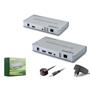 HADRON HDX1423 HDMI KVM Extender Loop Out IR 4K 30 Hz 120 m Gri