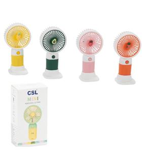 CSL CS-38 Şarjlı Mini Fan Sarı Vantilatörler