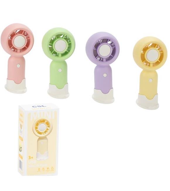 CSL F2 Şarjlı Mini Fan Pembe Vantilatörler