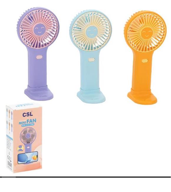 CSL CS-39 Şarjlı Mini Fan Mavi Vantilatörler