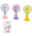 CSL XF Şarjlı Mini Fan Mavi Vantilatörler