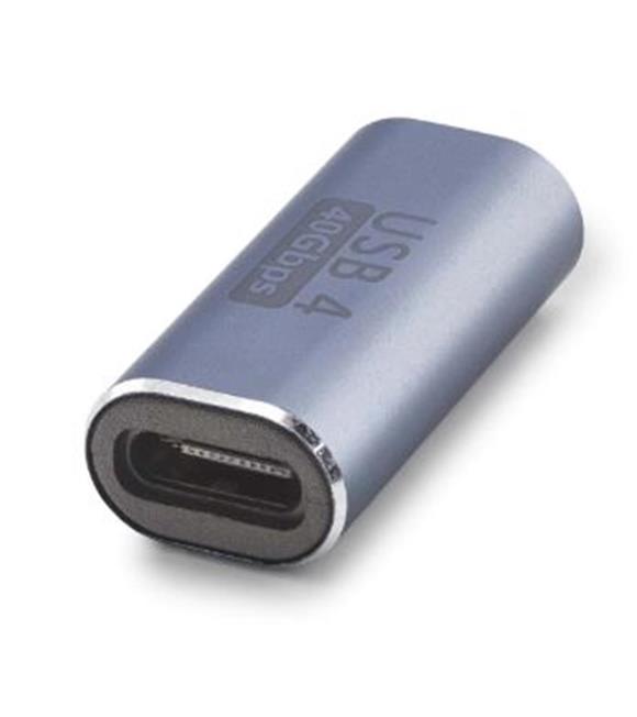 Nodar HADRON HDX1086 USB4 Type-C Birleştirici Adaptör 40 Gbps Gri Çevirici ve Konnektörler