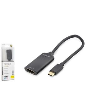 İetop iETOP HDX7898 Type-C to HDMI Görüntü Dönüştürücü 4K 30Hz 20 cm Siyah Çevirici Ve Konnektörler