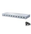 HADRON HDX1433 HDMI Splitter EDID 8K 60 Hz 1 Giriş 8 Çıkış Gri HDMI Switch ve Çoklayıcı