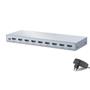HADRON HDX1433 HDMI Splitter EDID 8K 60 Hz 1 Giriş 8 Çıkış Gri