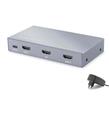 HADRON HDX1431 HDMI Splitter EDID 8K 60 Hz 1 Giriş 2 Çıkış Gri HDMI Switch ve Çoklayıcı