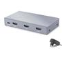 HADRON HDX1431 HDMI Splitter EDID 8K 60 Hz 1 Giriş 2 Çıkış Gri