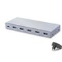 HADRON HDX1429 HDMI Splitter EDID 4K 60 Hz 1 Giriş 4 Çıkış Gri