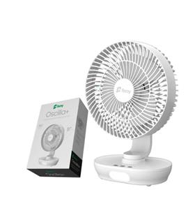 Feny FN-F88 Oscilla 3 Kademe Hız Ayarlı 180° 3000 Mah Şarjlı 8"Masüstü Vantilatör 150° Salınım Elektronik