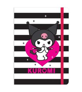 Keskin Color Spiralli Sert Kapak Defter Kuromi A5 80 YP Çiz. Ofis Ve Kırtasiye
