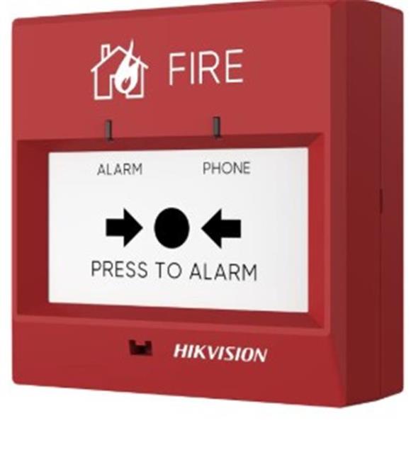 Hikvision HF-CMP1 Konvansiyonel Yangın Alarm Butonu,Tekrar Kurulabilir Alarm Sistemleri