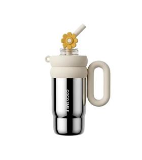 Vagonlife Cocosmile CS-8827 760ml Pipetli Gümüş Çelik Termos