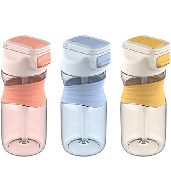 Vagonlife VGN030 450ml Pipetli Pembe Tritan Matara Mataralar