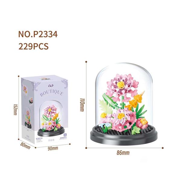 Asya Fanuslu Çiçek Bricks C7725-P2334 LEGO