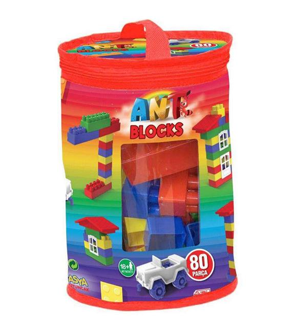 Asya Ant Çantalı Blocks Lego 80 Parça Ant-081