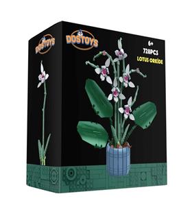 Oceanfour Blok Oyuncak 06289-101-1 Lotus Orkide Çiçek Lego